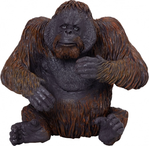 Figura realista de orangután