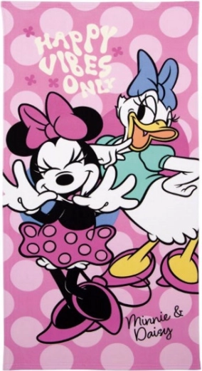 Toalla Minnie Mouse de microfibra 70 × 140 cm