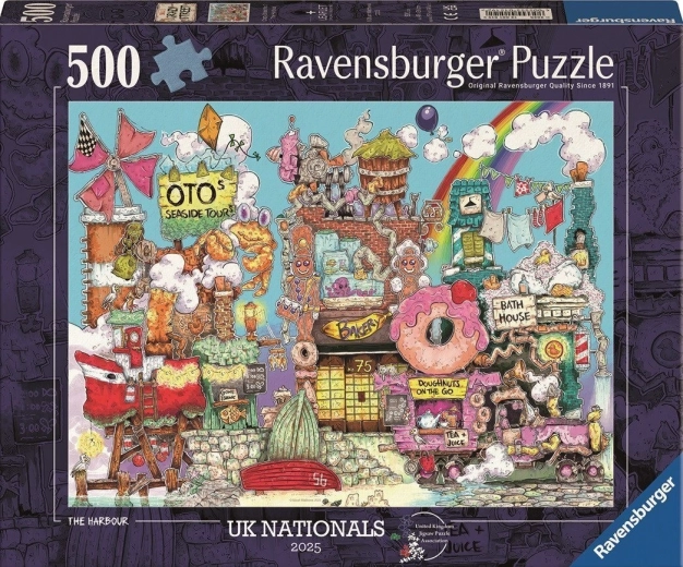 Puzzle Ravensburger Callejón de las maravillas de 500 piezas