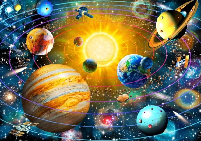 Puzzle sistema solar 1000 piezas BLUEBIRD
