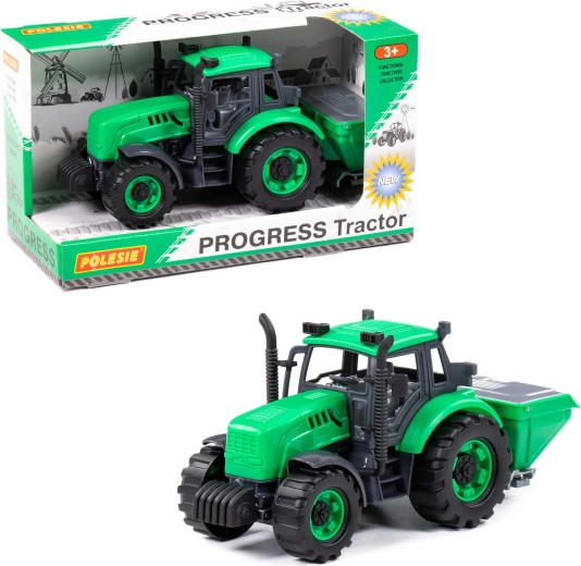 Tractor infantil Progress con esparcidor de fertilizante - 1 unidad