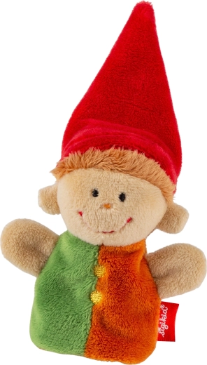 Sigikid marioneta de dedo de peluche, duende