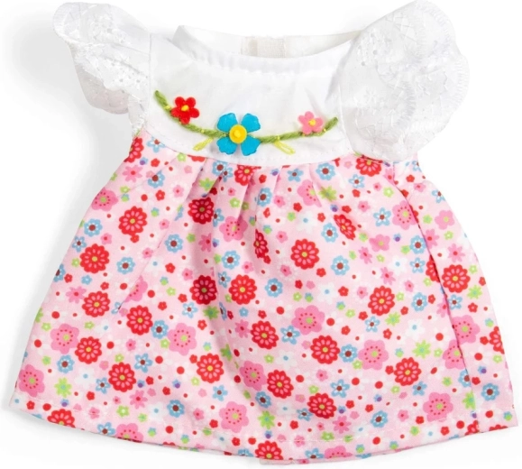 Bigjigs Toys vestido rosa con mangas de encaje para muñeca de 28 cm