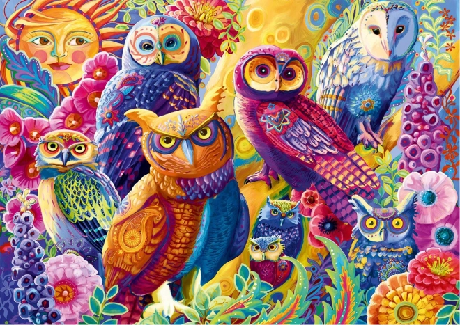Puzzle Bluebird «Administración de búhos» 2000 piezas