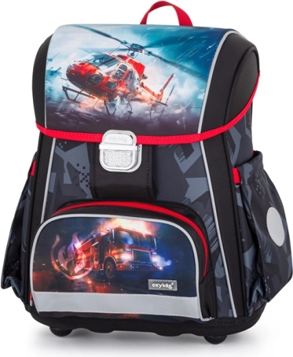 Mochila escolar Premium bomberos