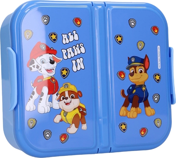 Caja de merienda Patrulla Canina eat yum repeat, 3 compartimentos - 1 unidad