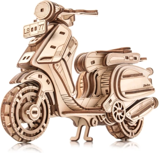 Little Story rompecabezas 3D de madera Scooter Sting