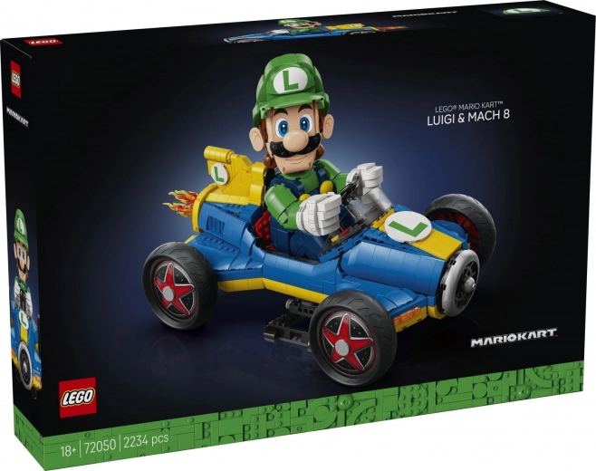 LEGO Super Mario Mario Kart – Luigi y Mach 8