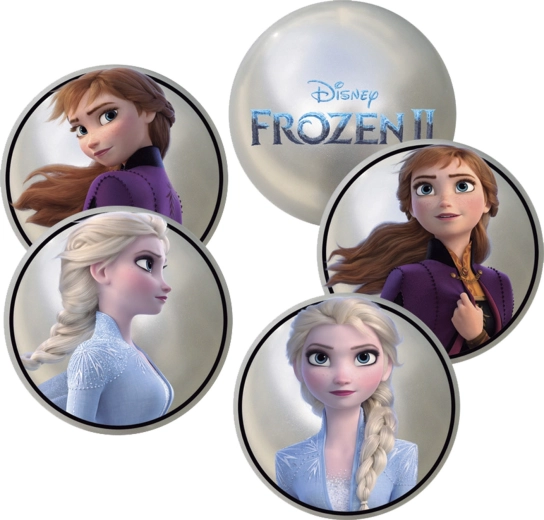 Pelota Disney con motivo de princesas 10 cm (display 12 uds.)