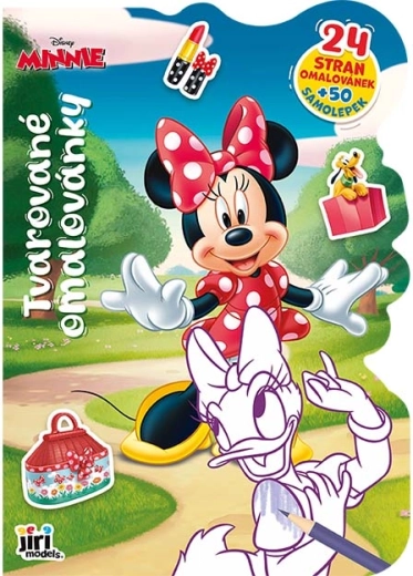 Libros para colorear troquelados Minnie