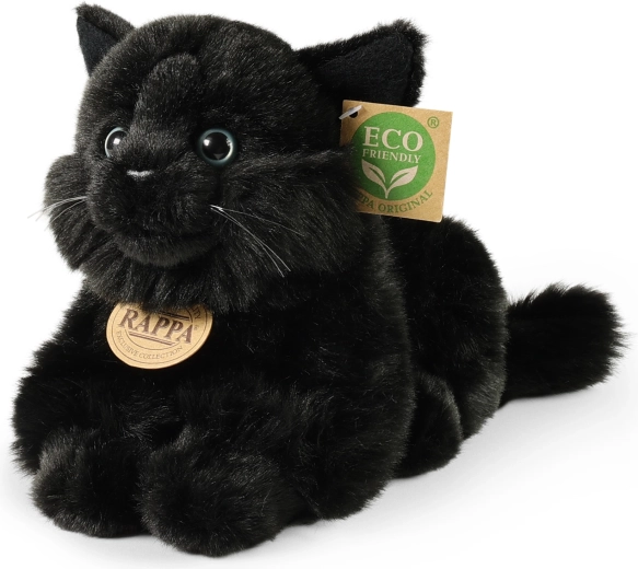 Gatita de peluche negra 22 cm eco friendly