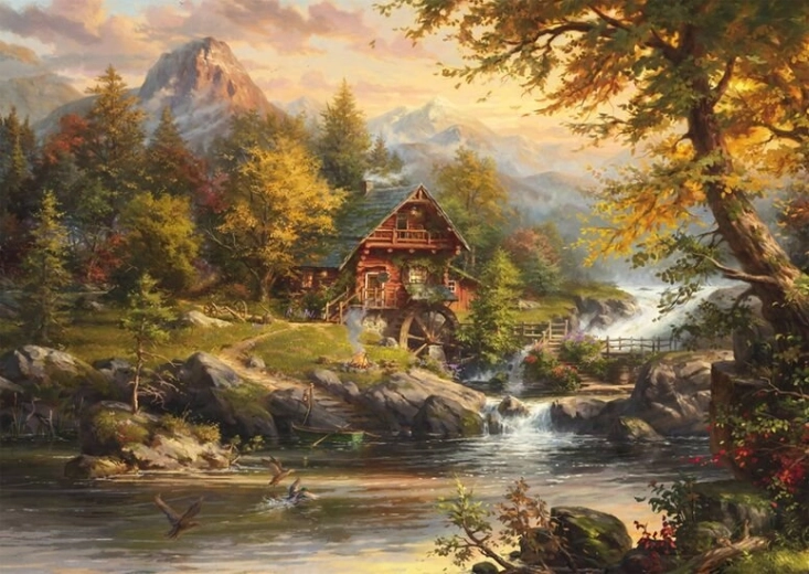 Puzzle Schmidt Casa de verano 1000 piezas