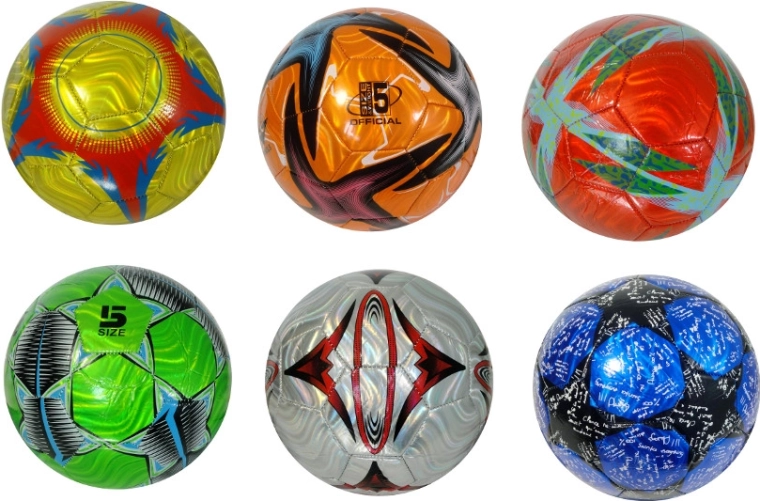 Balón de fútbol de colores - 1 unidad