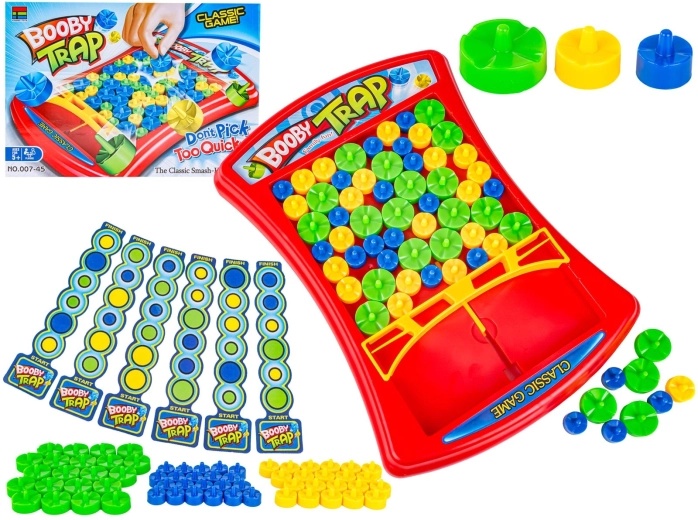 Divertido juego de habilidad Trampa "Booby Trap"