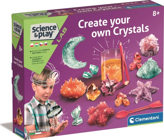 Laboratorio para tus propios cristales de Clementoni
