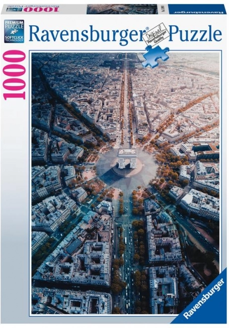Ravensburger Puzzle Vista de París 1000 piezas
