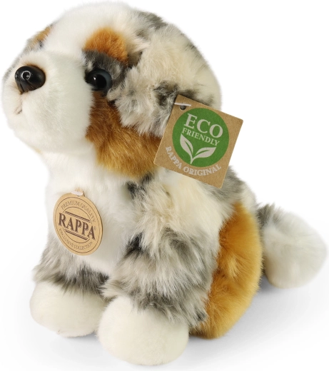 Perro de peluche Rappa pastor australiano 20 cm eco-friendly