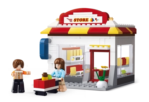 Sluban Town Business street M38-B0571 Tienda