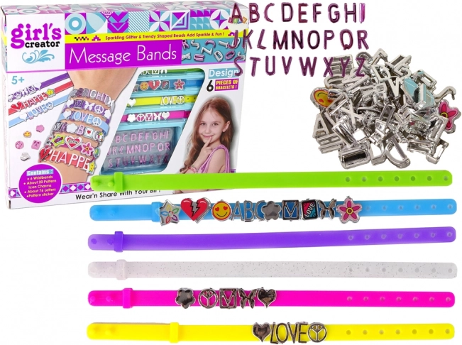 Kit creativo para hacer pulseras con dijes