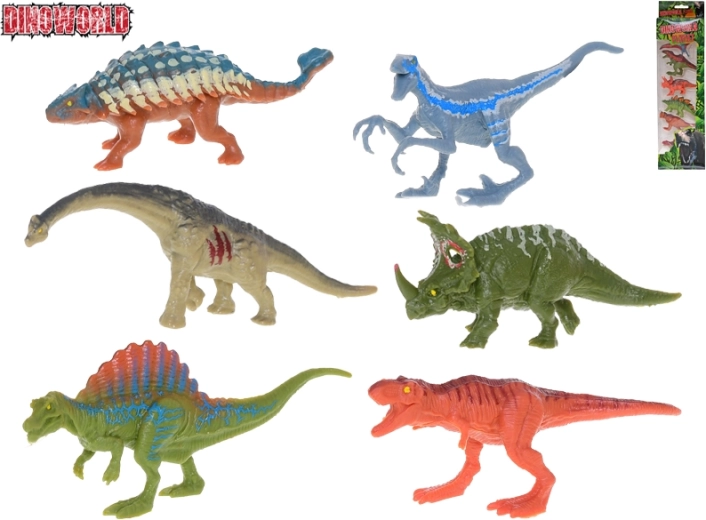 Set Dinoworld de dinosaurios – 6 figuras realistas