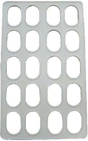 Plantilla para minilaskonky 30 × 18 cm, 20 orificios