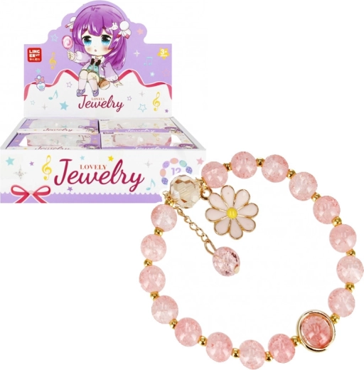 Set de pulseras con flores - 1 unidad