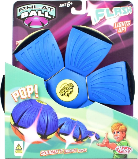 Phlat Ball Flash con luz LED – disco volador transformable y pelota
