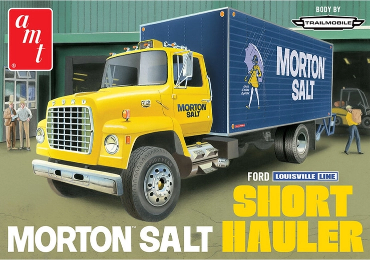 AMT Ford Louisville short hauler „Morton Salt“ 1:25 modelo de plástico