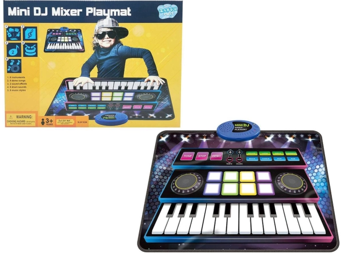 Alfombrilla musical interactiva Adar piano 39 × 28 cm con sonido - 1 unidad