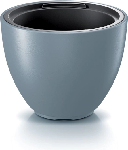 Maceta redonda con inserto 56,9 cm gris claro HEOS