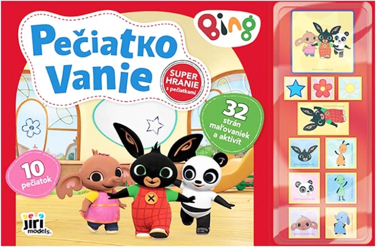 Cuadernillos de estampación BING – set creativo para niños