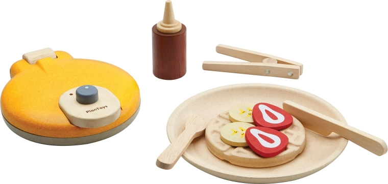 Plan Toys set de madera para hacer gofres