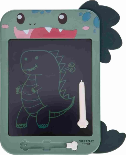 FreeON Free2Play pizarra magnética para dibujar dinosaurio - 1 pieza