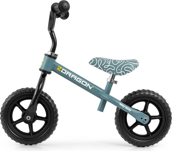 Bicicleta de equilibrio infantil MILLY MALLY Dragon denim