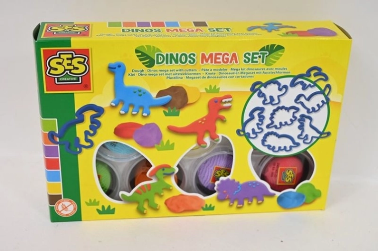 SES Creative megasada de plastilina dino - 1 pieza