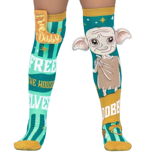 Calcetines altos locos Harry Potter Dobby
