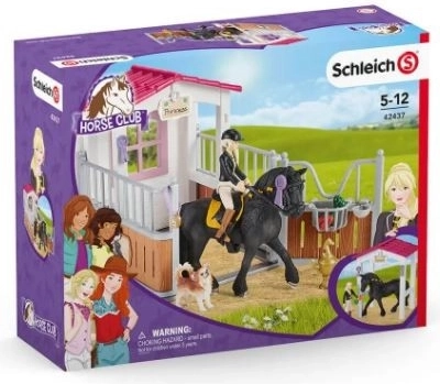 Schleich Horse Club establo con el caballo Tori y Princess