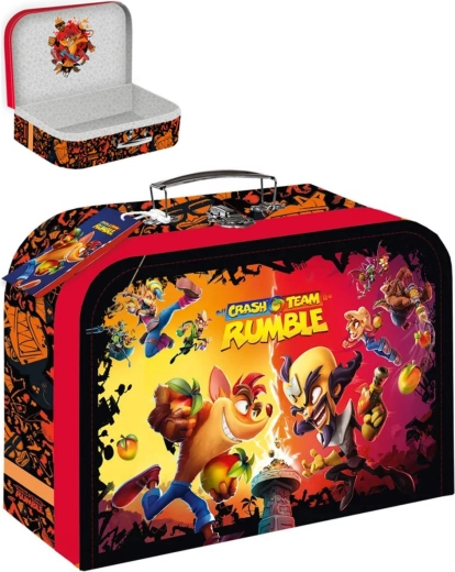 Maletín escolar infantil Crash Team Rumble 35 × 25 cm - 1 pieza