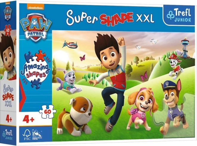Rompecabezas Patrulla Canina 60 XXL Super Shape