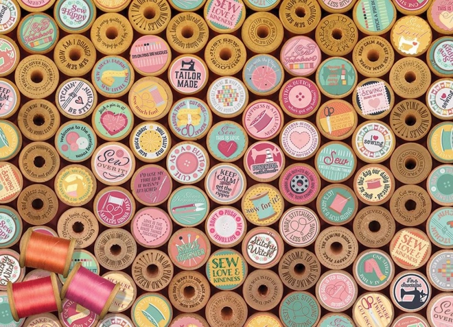 Puzzle Bordado feliz 1000 piezas COBBLE HILL