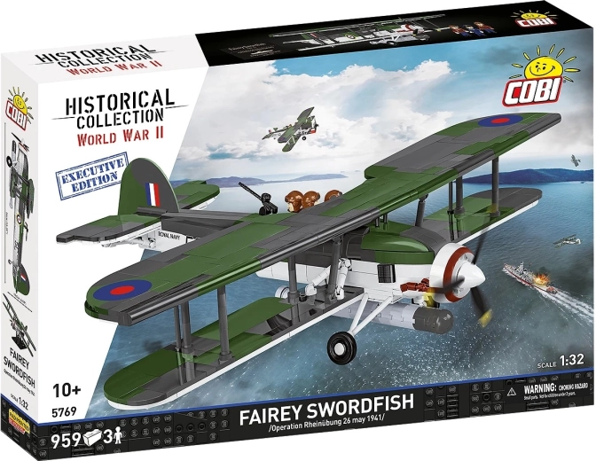 COBI set de construcción Fairey Swordfish Executive Edition – 959 piezas