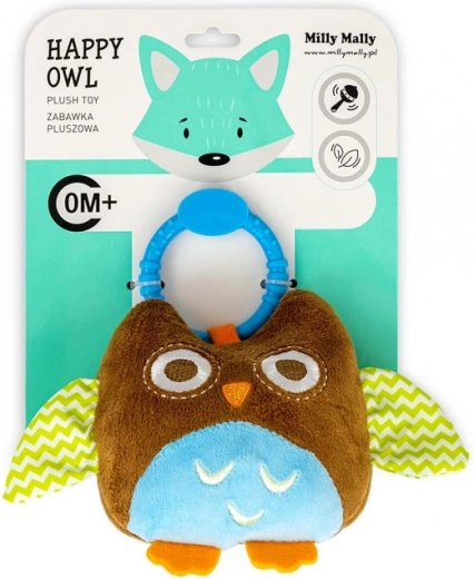 Juguete de peluche Búhita con aro