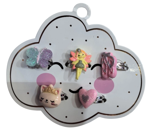 PINK set de anillos hada y animalitos, 5 uds
