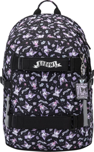 Mochila escolar Baagl Skate Kuromi black