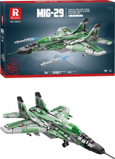 Kit de construcción del caza MiG-29 (1290 piezas)