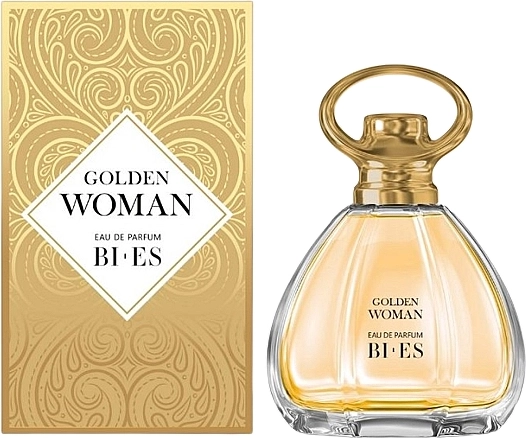 BI-ES Golden Woman agua perfumada para mujer 100 ml