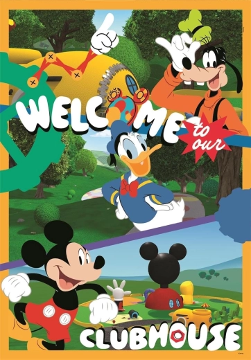 Puzzle MAXI del Club de Mickey 60 piezas