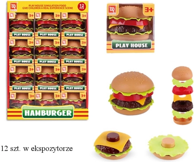 Set de juguetes de cocina – hamburguesa para niños