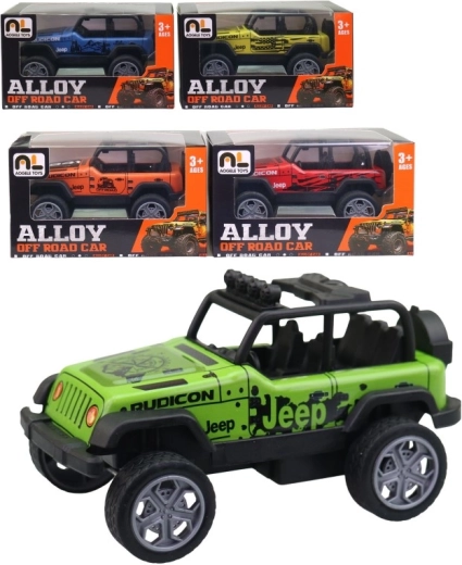 Coche todoterreno Jeep de 15 cm