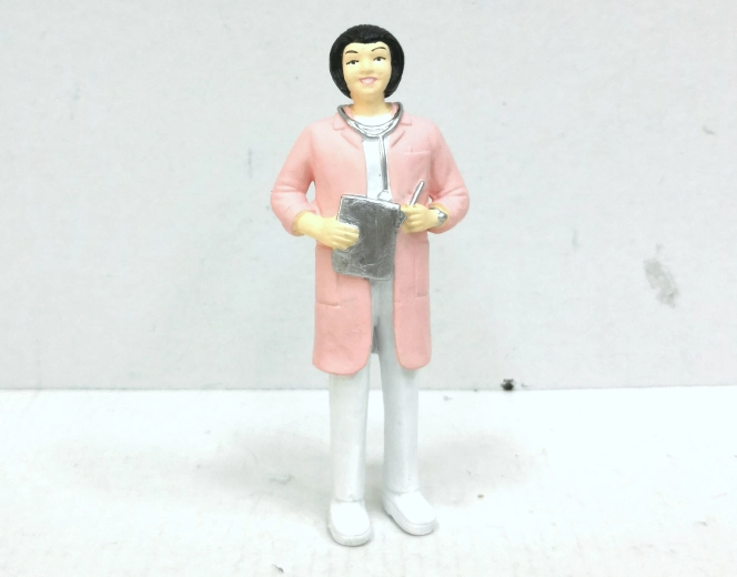 Figura de doctora 12,2 cm - 1 pieza